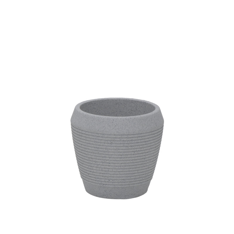 1 MACETA "EGIPCIO" Ø31 X 29CM. SIMIL MARMOL