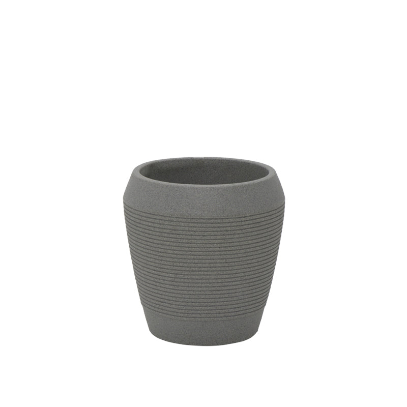 MACETA "EGIPCIO" Ø37 X 39CM. SIMIL CEMENTO