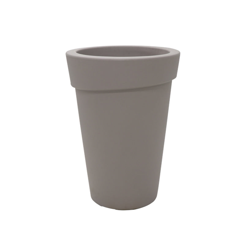 MACETA "GIPSY" Ø65 X 90CM. SIMIL CEMENTO