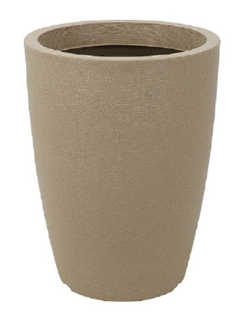 MACETA "THAI" Ø53 X 67CM. BEIGE
