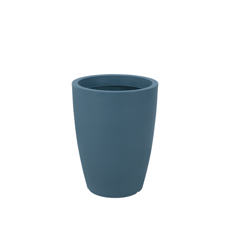 MACETA "THAI" Ø53 X 67CM. AZUL TURQUESA