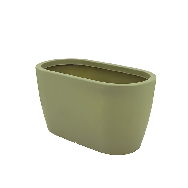 MACETA "ANDALUZ" 80 X 40CM. VERDE OLIVA