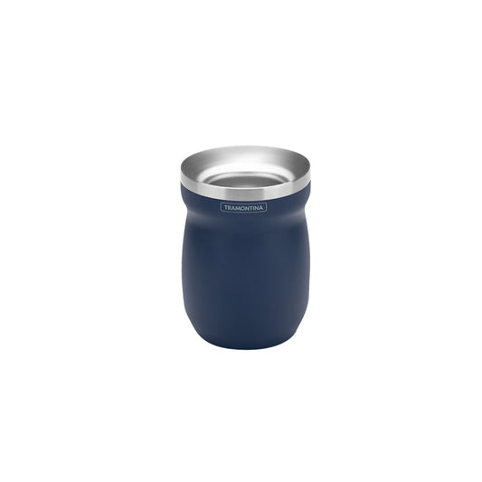 MATE AZUL ACERO INOX.