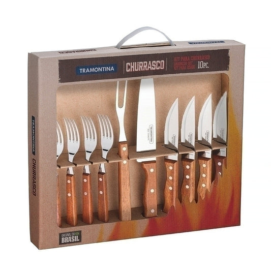 KIT PARA ASADO 10 PIEZAS "DYNAMIC"
