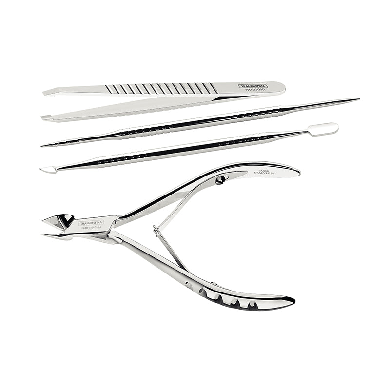 JUEGO PARA CUTICULAS + PINZA