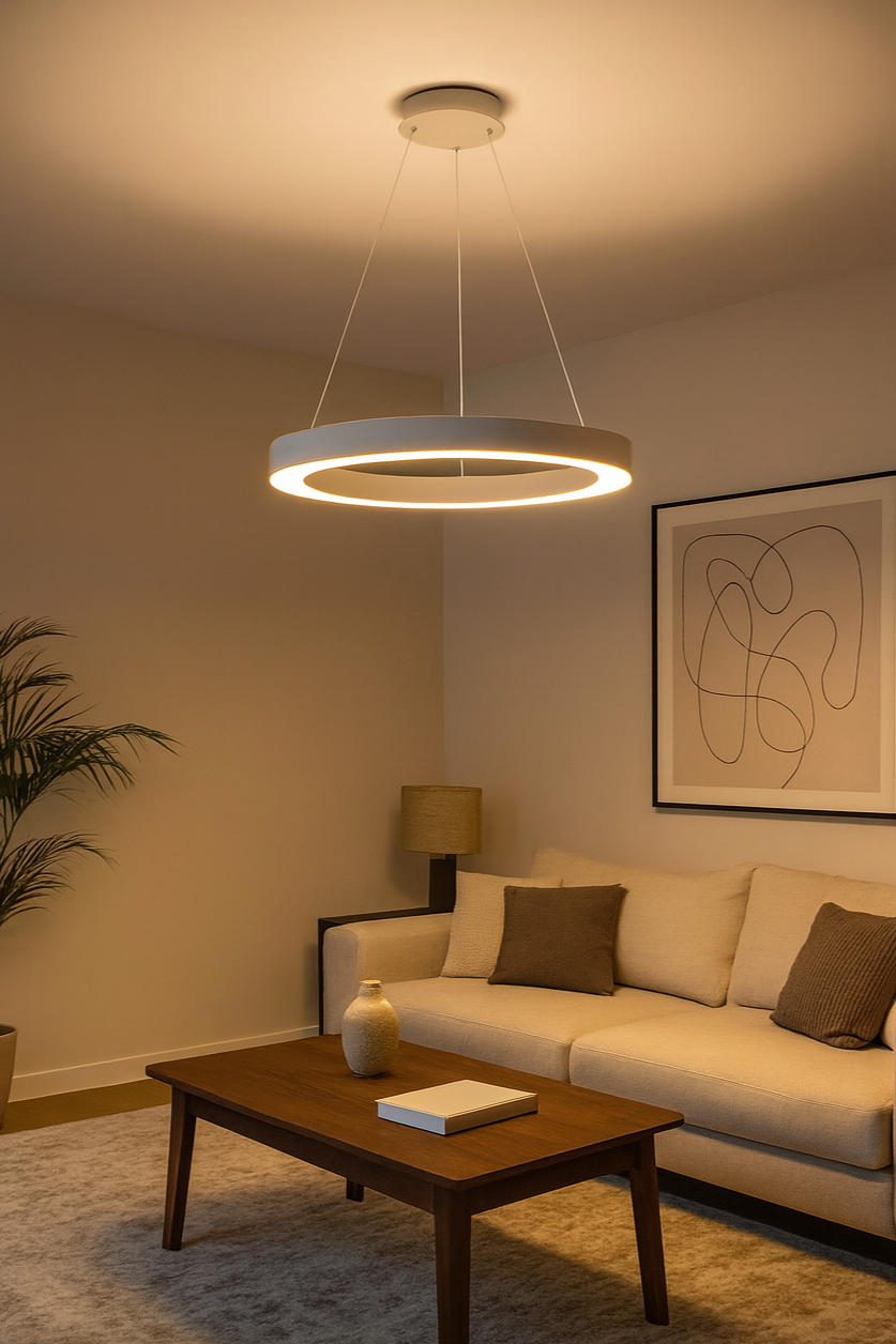 COLGANTE LED ZURICH ll Ø60CM - BLANCO