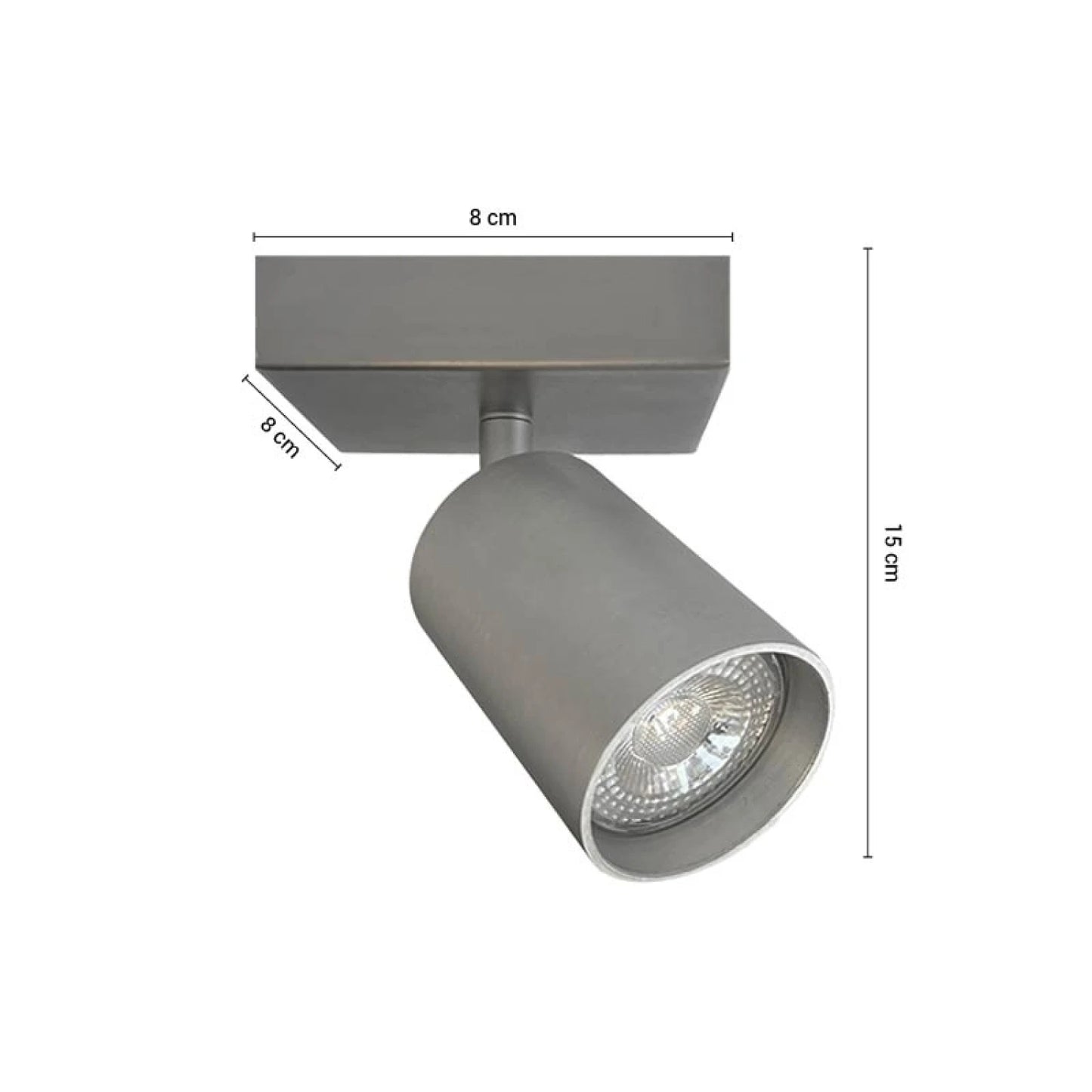 ARTEFACTO LETICIA ADOSAR ORIENTABLE - ALUMINIO