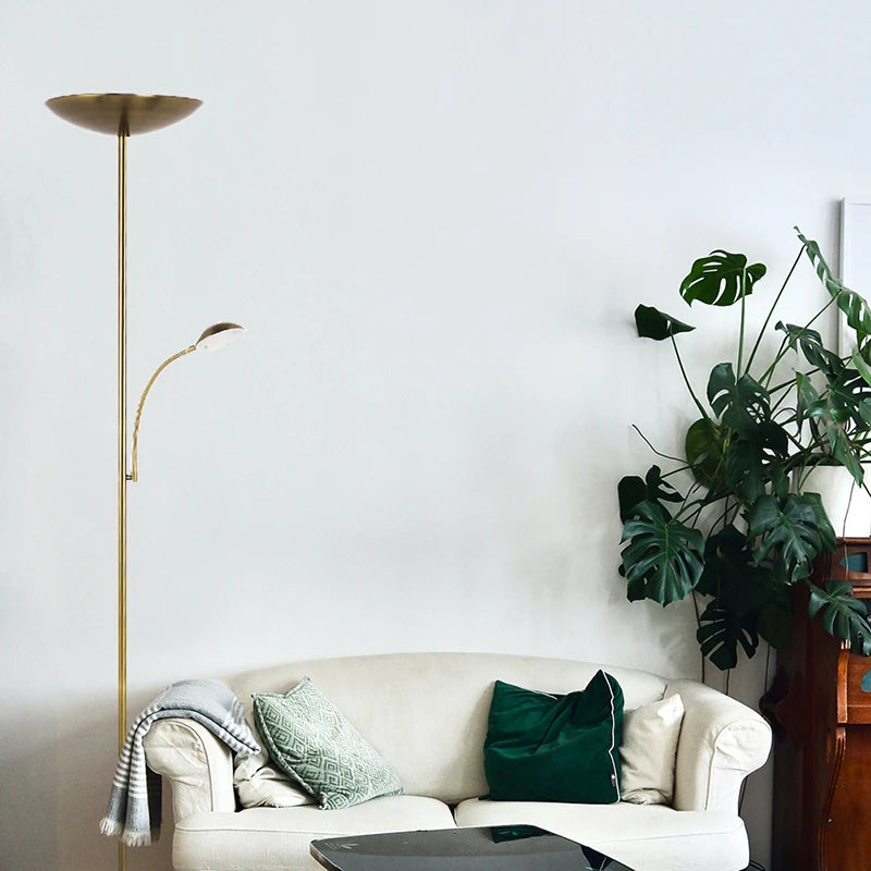 ARTEFACTO DECORATIVO DE PIE HARRY LATON ANTIGUO