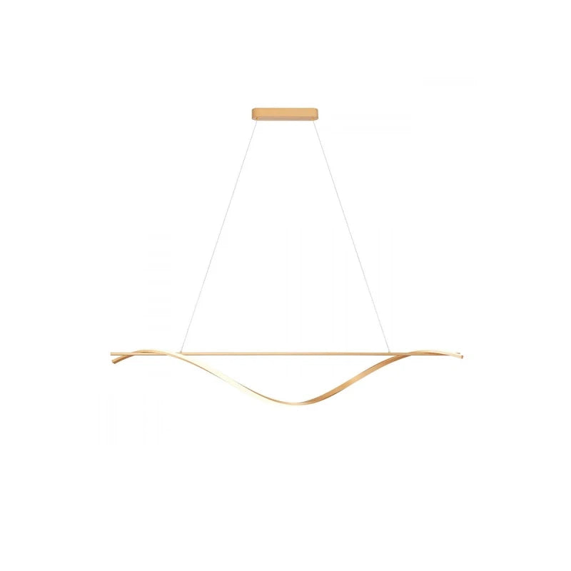 ARTEFACTO COLGANTE DECORATIVO BARBOZA - DORADO