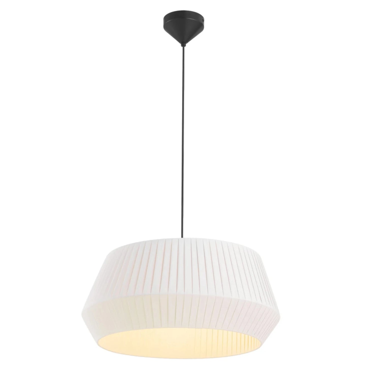 Artefacto Colgante Decorativo Orbis en color blanco