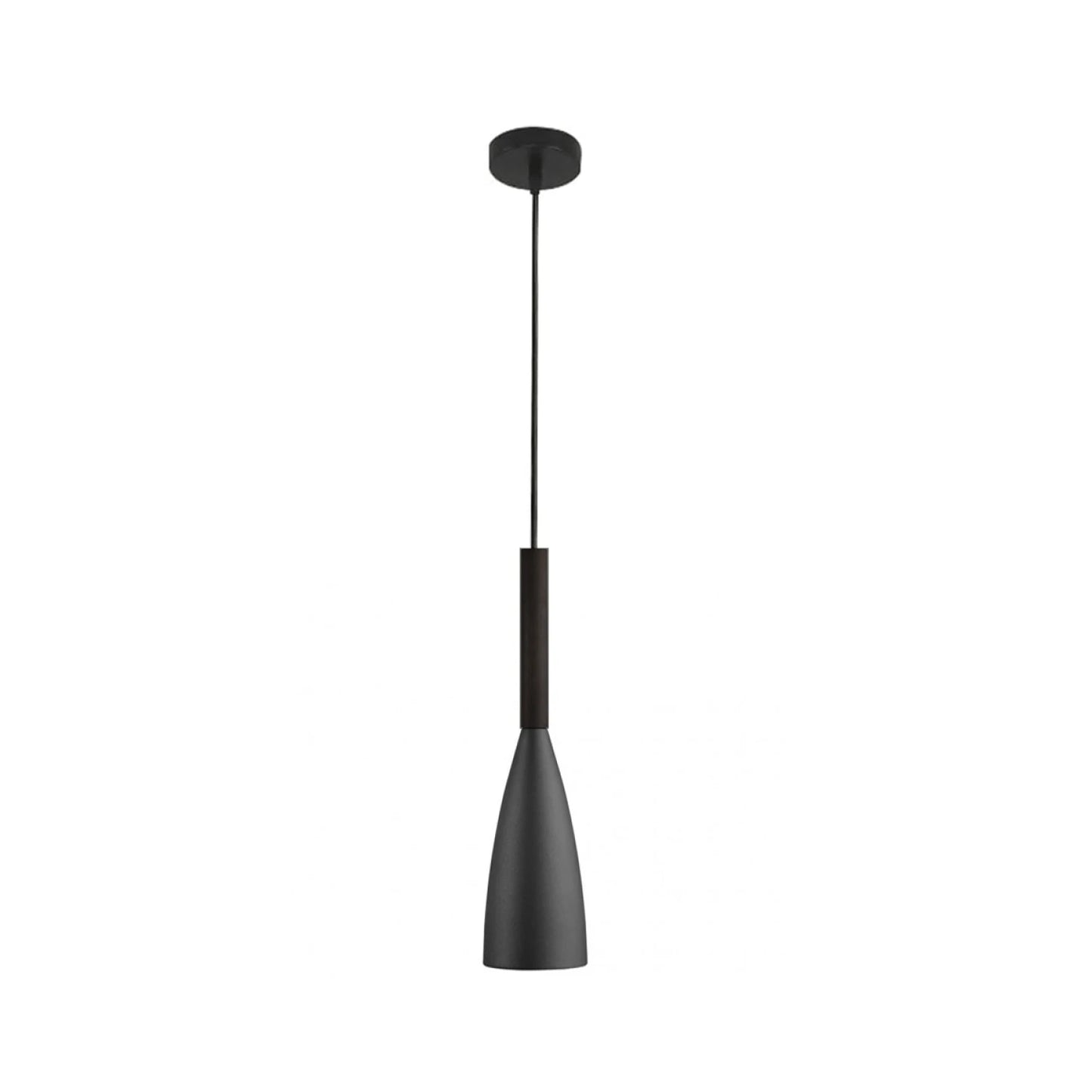 ARTEFACTO COLGANTE DECORATIVO PORTLAND - NEGRO