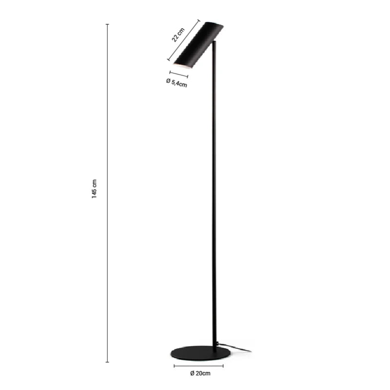 ARTEFACTO DECORATIVO DE PIE VENICE - NEGRO