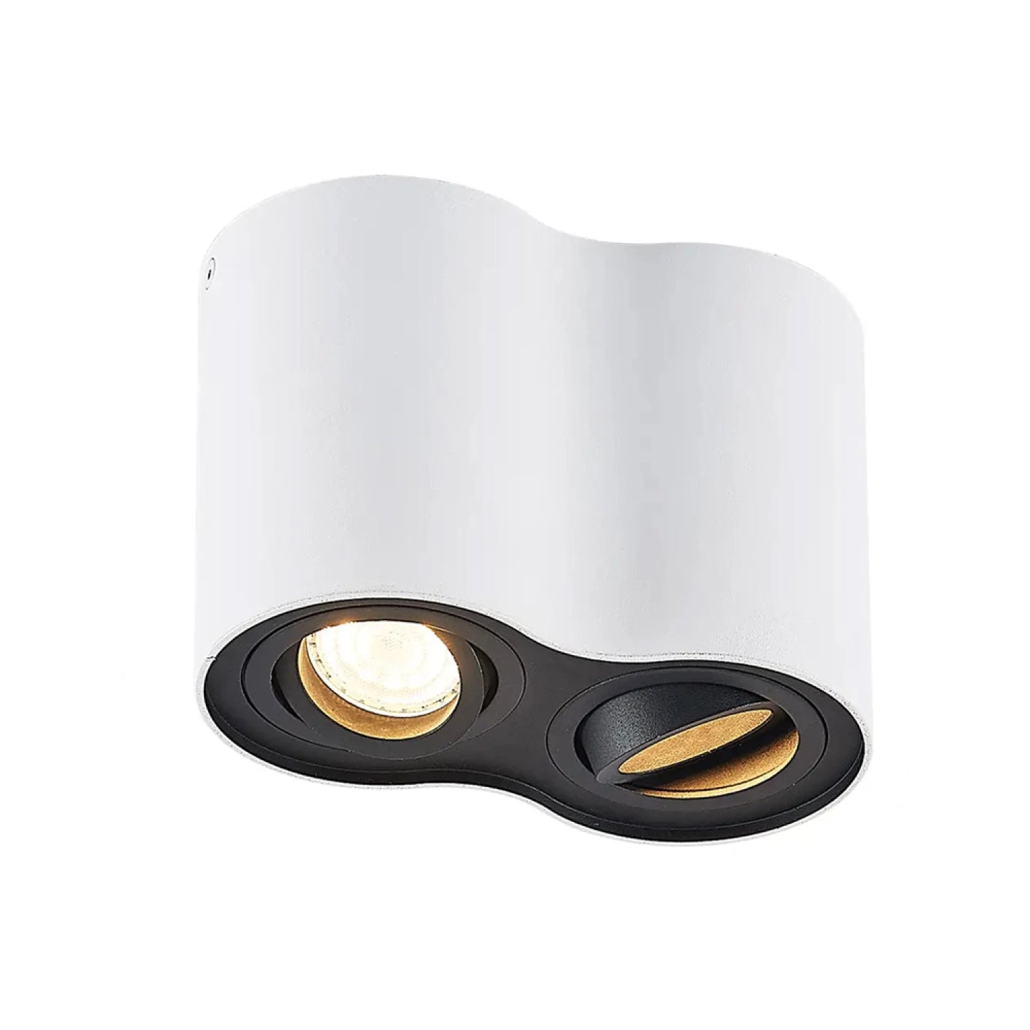 ARTEFACTO LUX BARI Downlight Redondo Doble en color blanco