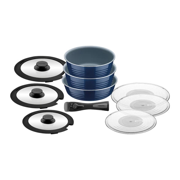 BATERIA DE COCINA MULTIUSO 10 PIEZAS "ITRIA"