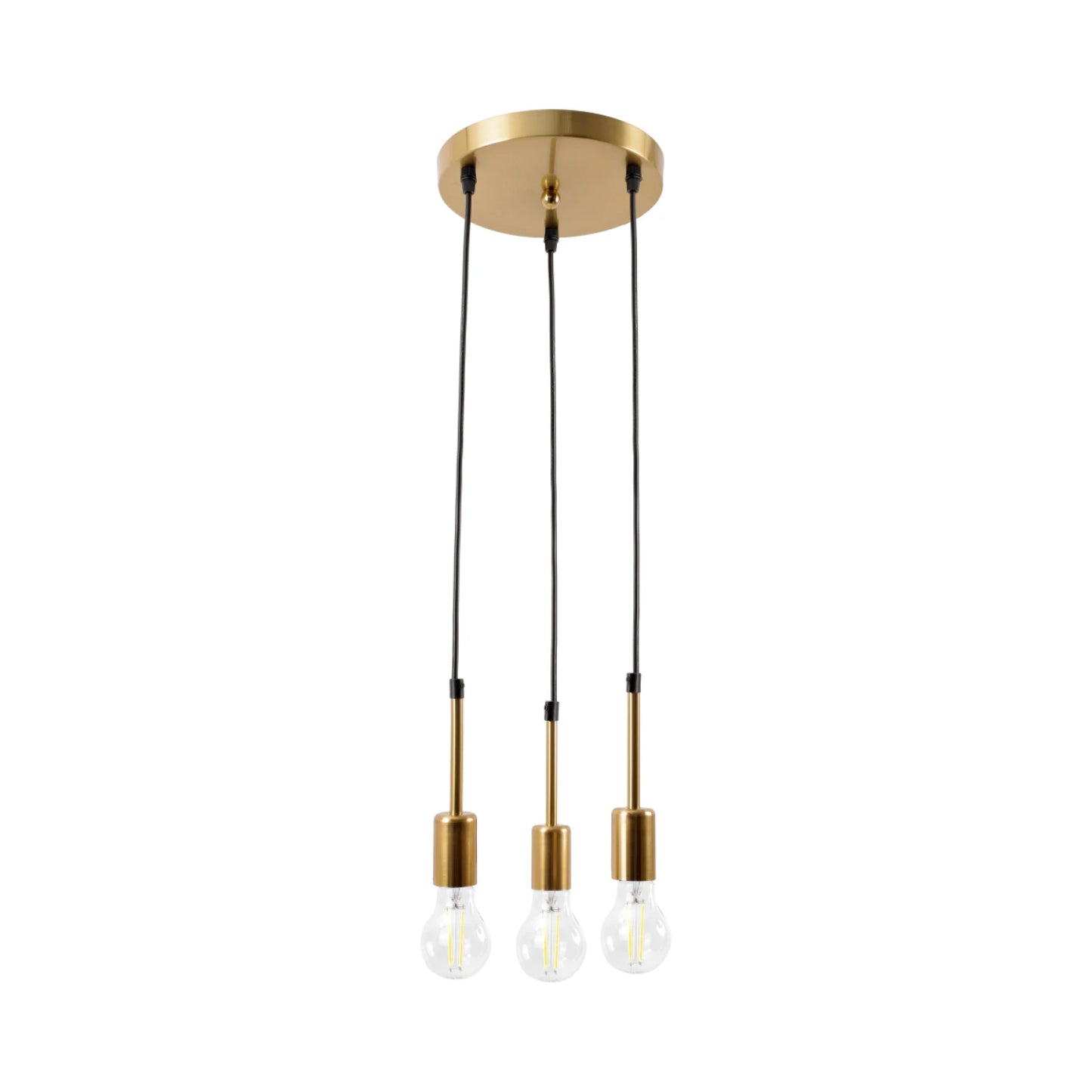 ARTEFACTO COLGANTE DECORATIVO NUR X3 - BRASS