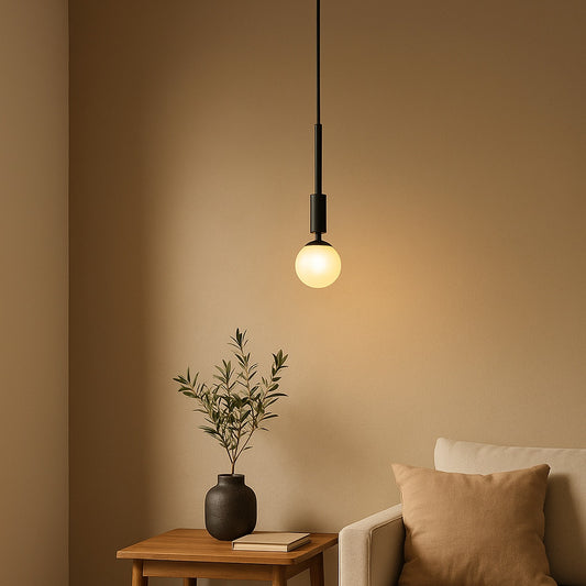 Colgante decorativo Nur en color negro