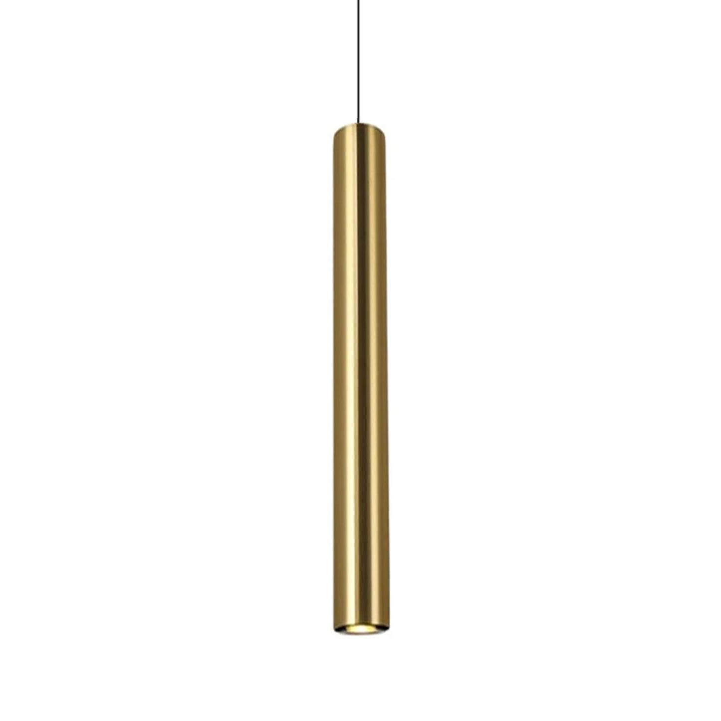 Colgante Decorativo Hollywood Long - BRASS: Elegancia Atemporal y Minimalismo Sofisticado