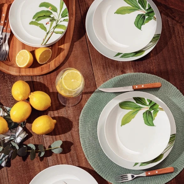 JUEGO CUBIERTOS 16 PIEZAS MANGO MADERA "DYNAMIC"