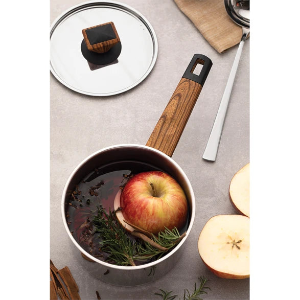 JUEGO OLLAS 4 PIEZAS BAQUELITA MADERA "BRAVA"