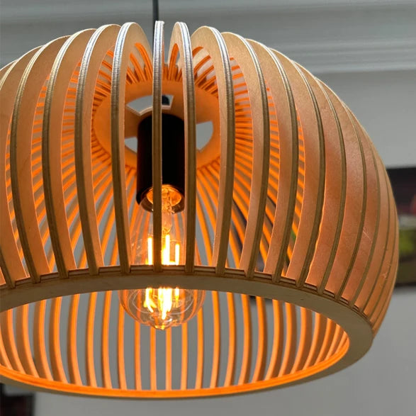 Colgante Campana Varillas Madera