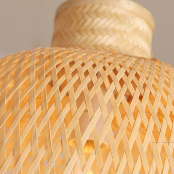 Colgante Campana Rustica en Bambú