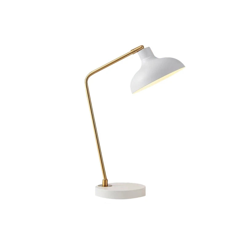 Artefacto decorativo de mesa Arkansas en color blanco