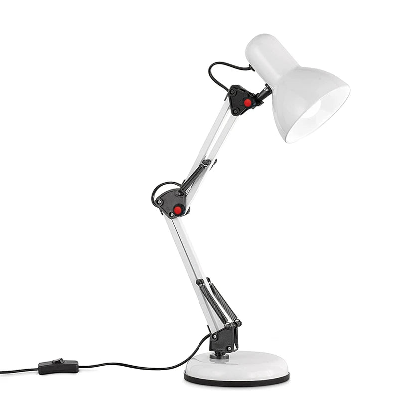 LAMPARA DE MESA ARTICULABLE CAMBRDIGE BLANCA