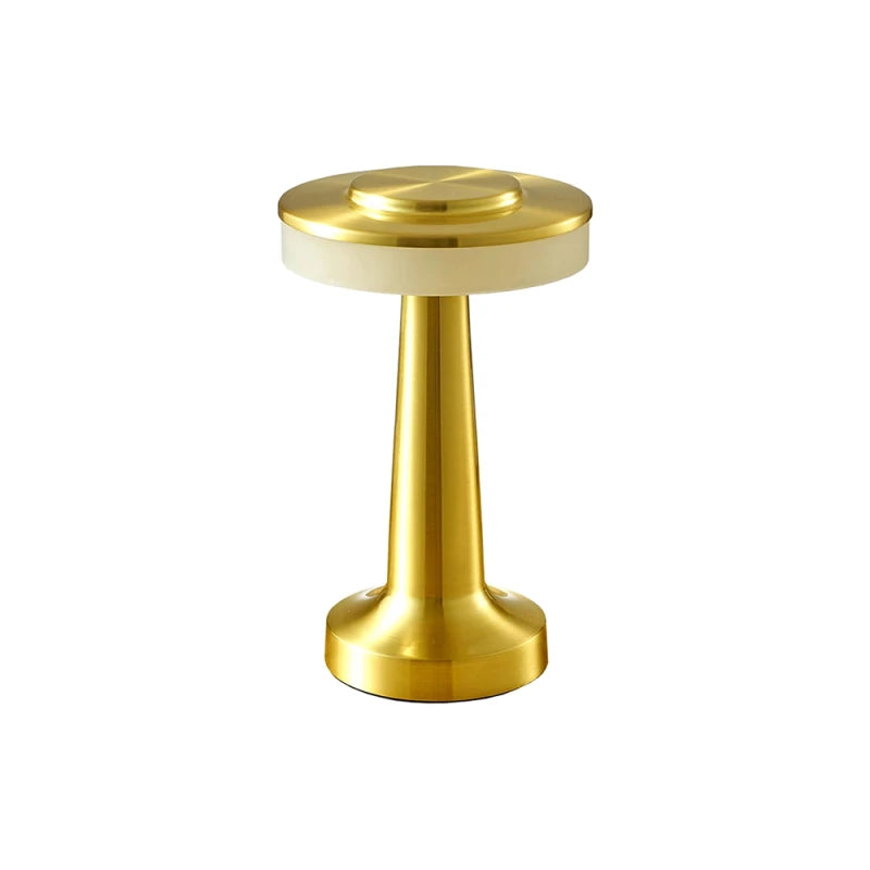 LAMPARA DE MESA LUCERNA RECARGABLE - GOLD