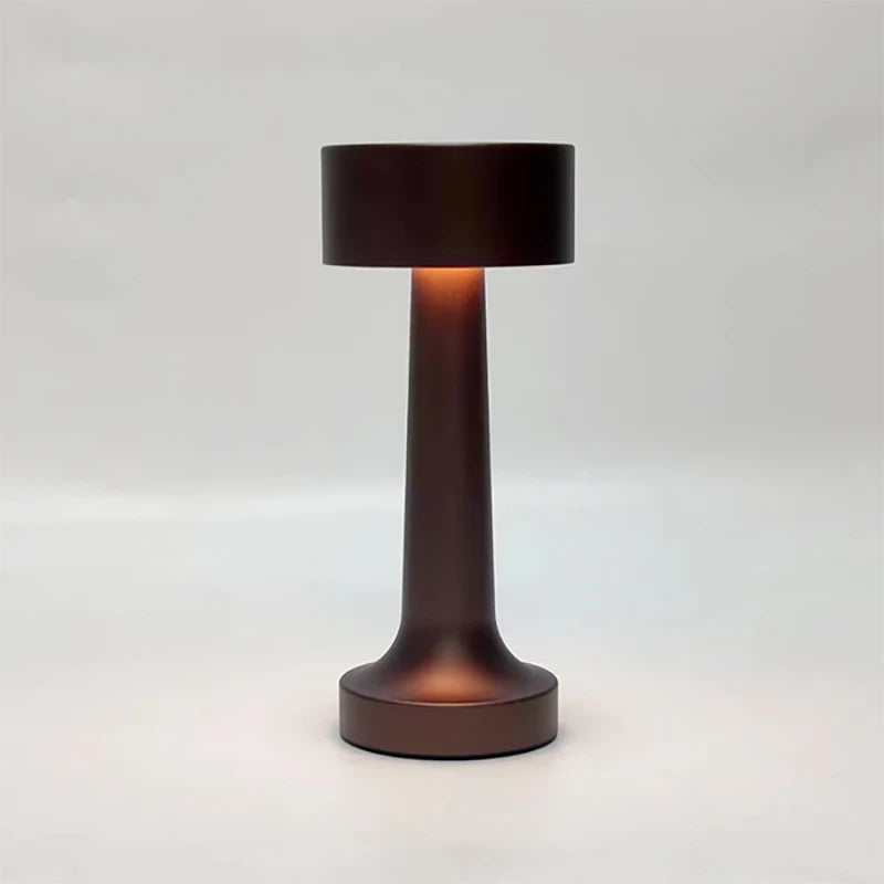 LAMPARA DE MESA TUVALU RECARGABLE - BROWN BRONZE
