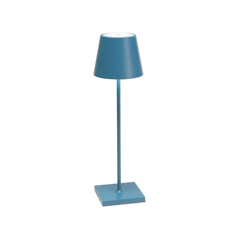 LAMPARA DE MESA ROGER RECARGABLE DIMM - BLUE