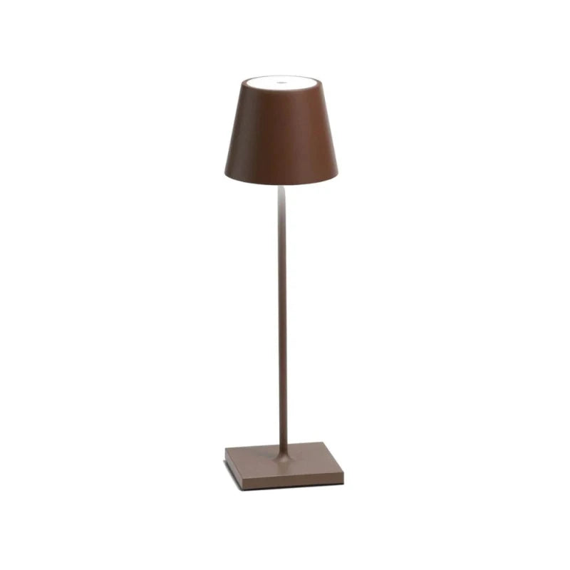 LAMPARA DE MESA ROGER RECARGABLE DIMM - COFFEE BROWN