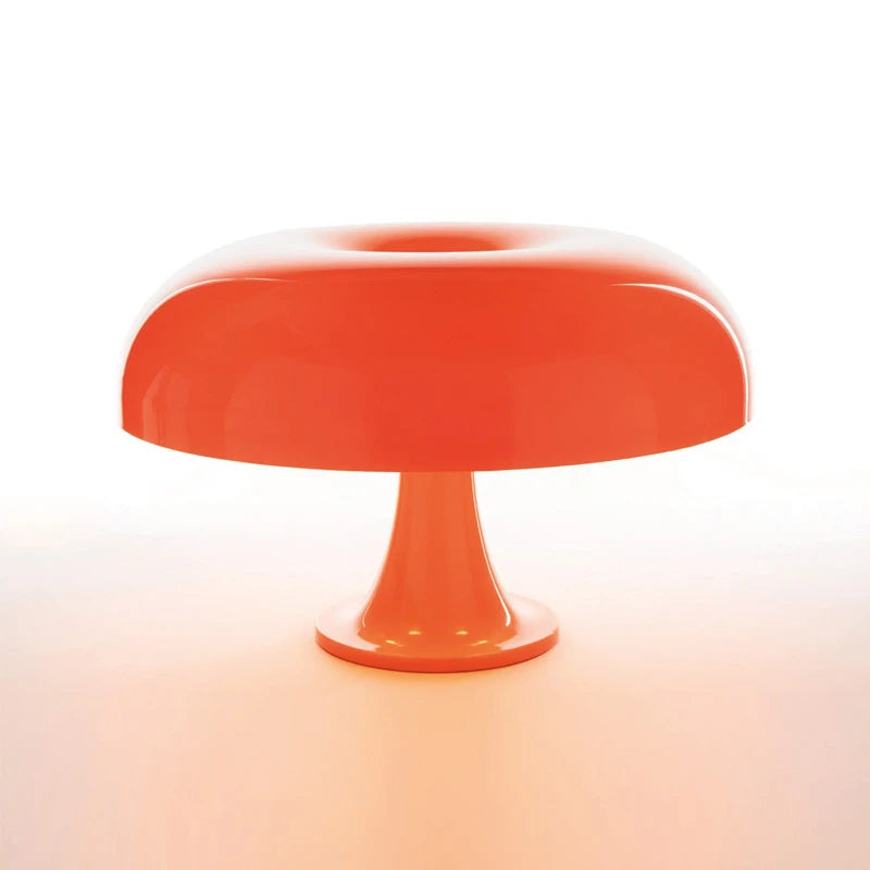 LÁMPARA HONGUITO DECORATIVA DE MESA NAVONE - NARANJA
