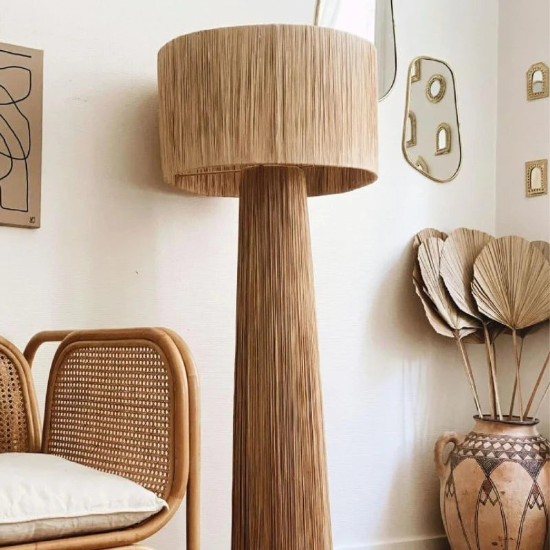 Lámpara Decorativa de pie Bukano - Wood