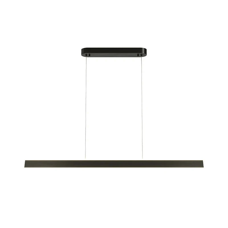 LUMINARIA LINEAL DE SUSPENDER 120CM BAKU - NEGRO