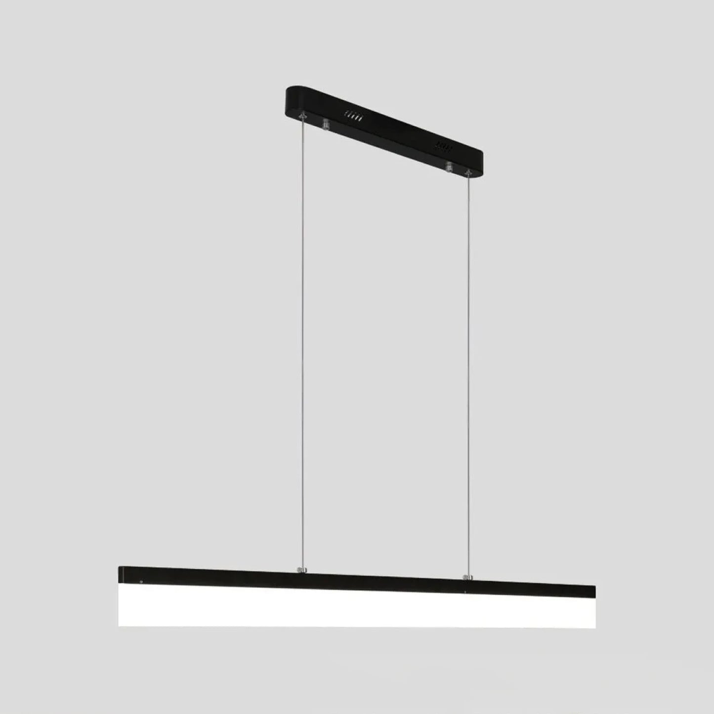 LUMINARIA LINEAL DE SUSPENDER 120CM LOSAIL - NEGRO