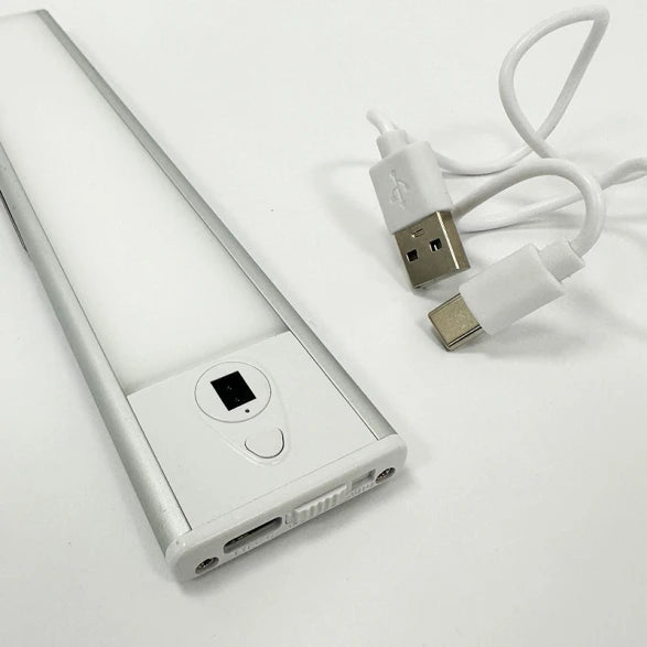 Luminaria Magnética Gris 2W 4000K USB Sensor Proximidad 40cm