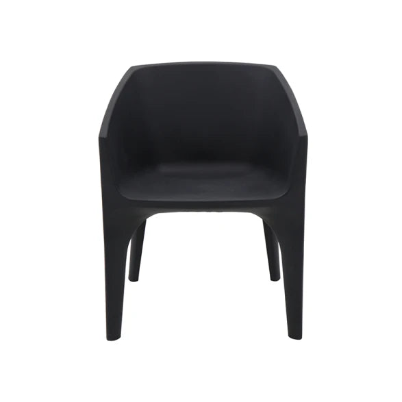 SILLON DE POLIETILENO "PACO" GRAFITO