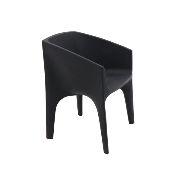 SILLON DE POLIETILENO "PACO" GRAFITO