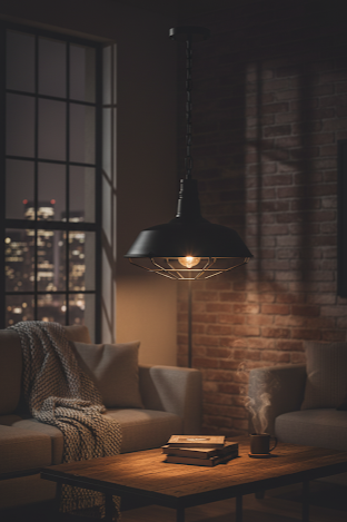 COLGANTE DECORATIVO VINTAGE REJA