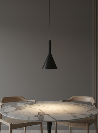 ARTEFACTO COLGANTE DECORATIVO GALAPAGOS NEGRO