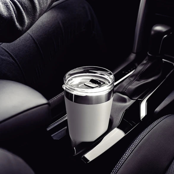 VASO TERMICO BLANCO CON TAPA 550ML. "EXATA"